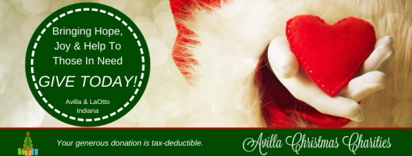 Avilla Christmas Charities - Avilla LaOtto Charity Group